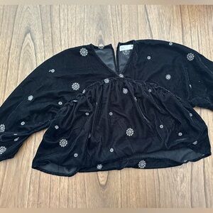 Zara girl blouse